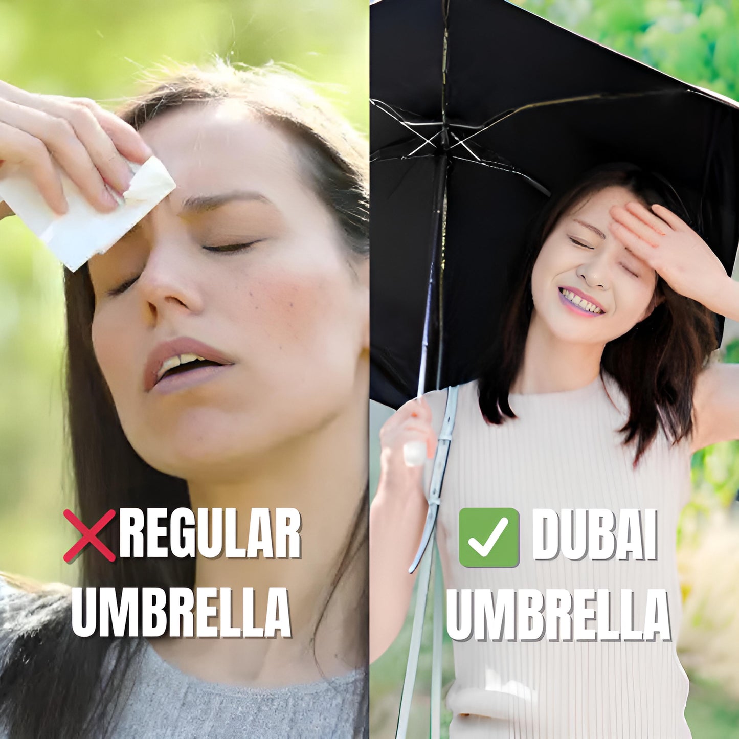 Dubai Umbrella™ – Ultra-Compact UV Sun Shield